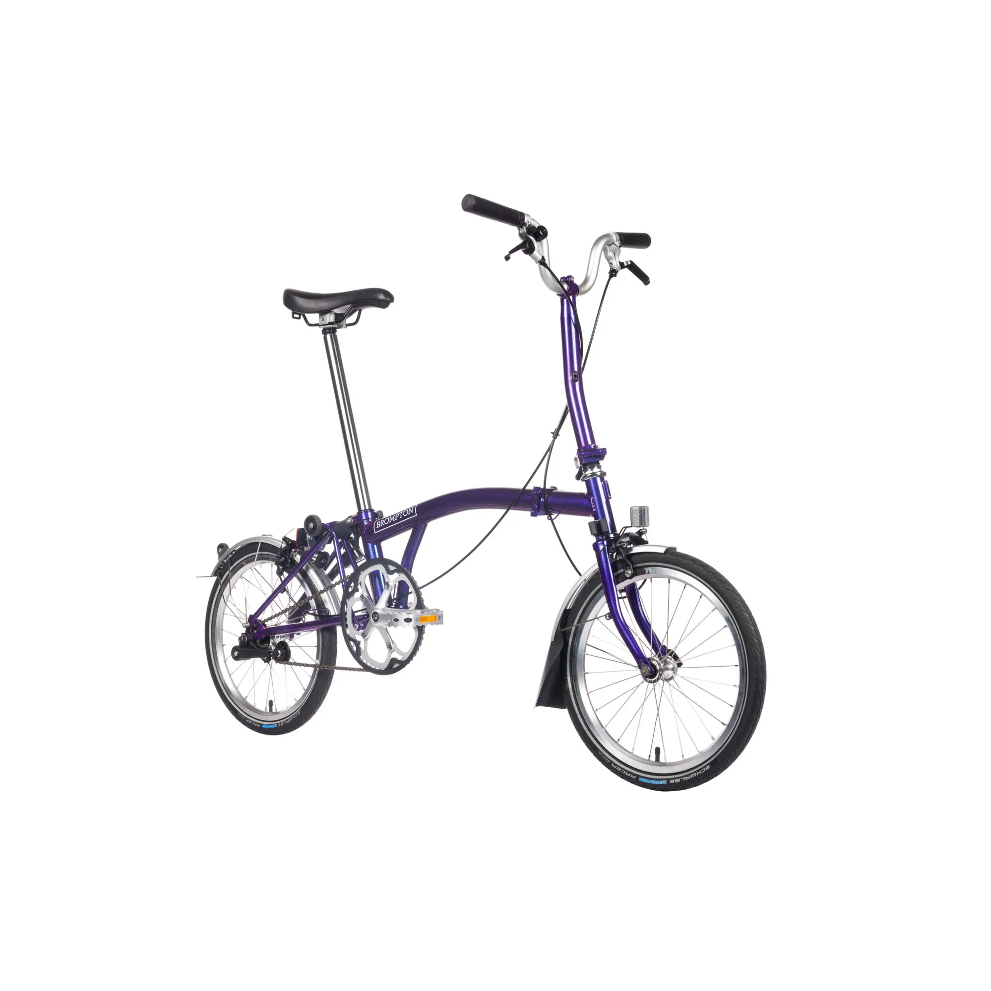 2019 Brompton M6LU Purple Metallic Folding Bike Cycling