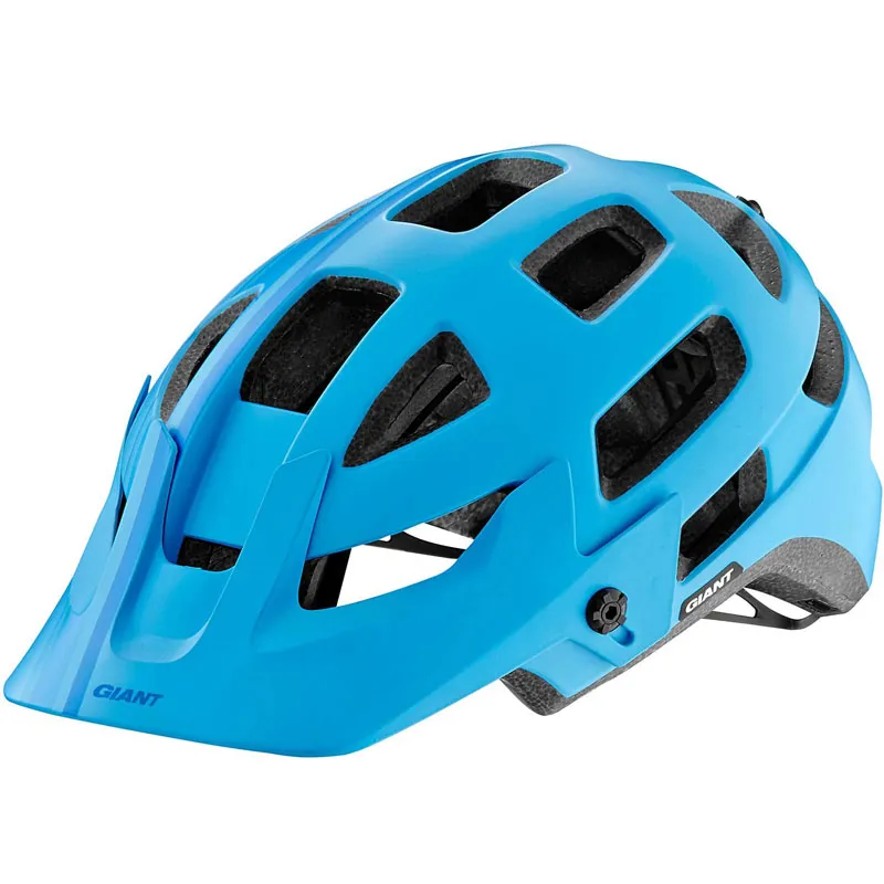 Giant Rail Helmet in Cyan/Blue Small