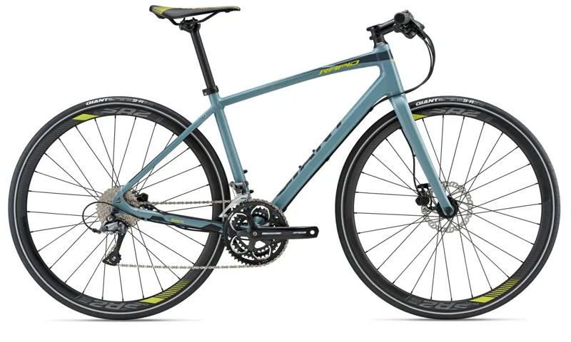 2018 Giant Rapid 3 Satin Grey/Satin Yellow