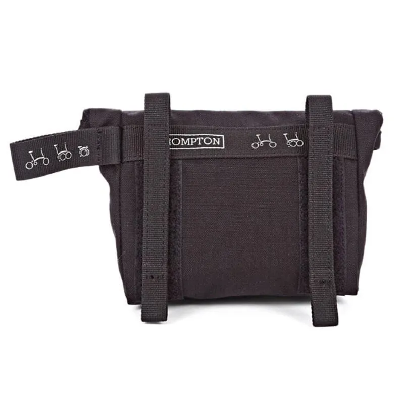 Brompton Saddle Pouch Bag in Black-3