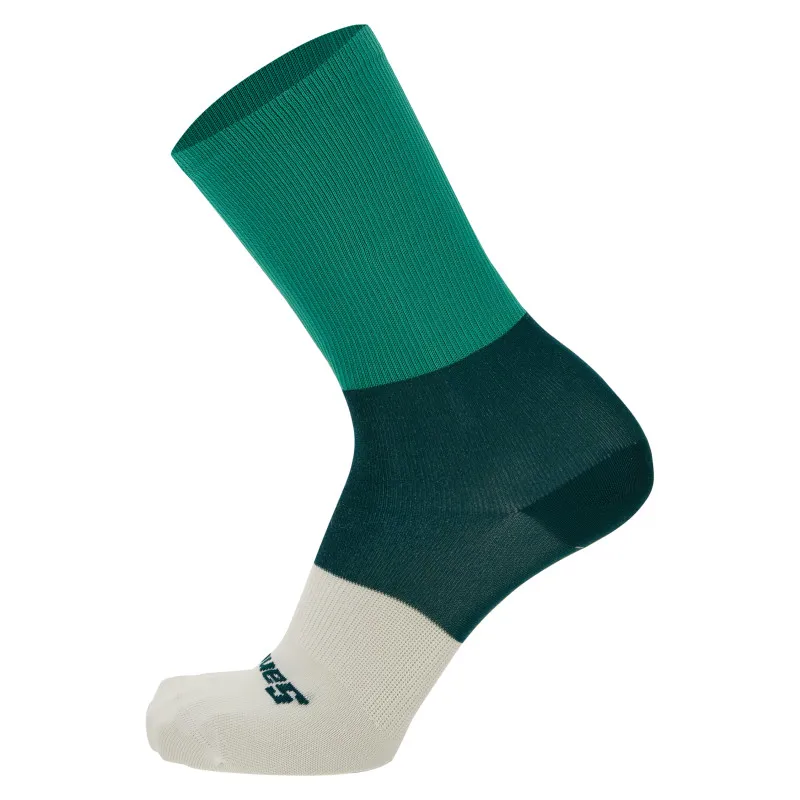 Santini BENGAL - GREEN HIGH PROFILE SOCKS