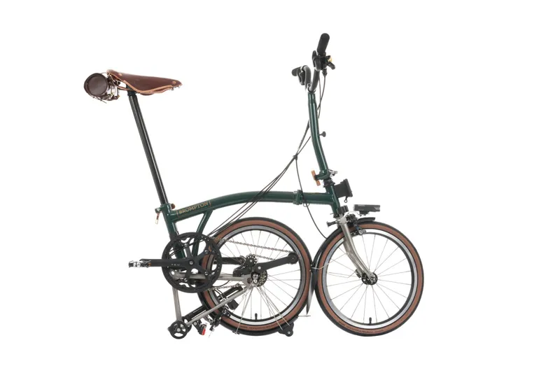 Brompton P Line Superlight Titanium x Bremont x Cheaney  Folding Bike 12 Speed-2