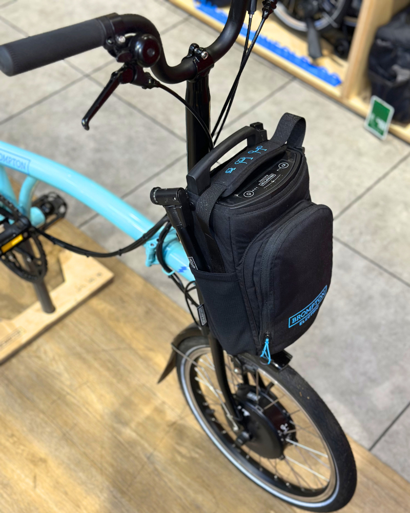 Brompton Electric C Line 2-speed Turkish Green Ex Demo-1