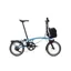 Brompton Electric P Line with SuperRoll+ - e-Motiq system - 4-speed in Cloud Metallic Blue