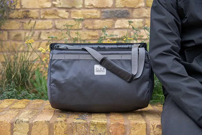 Brompton Borough Basket Bag L  Dark Grey-6