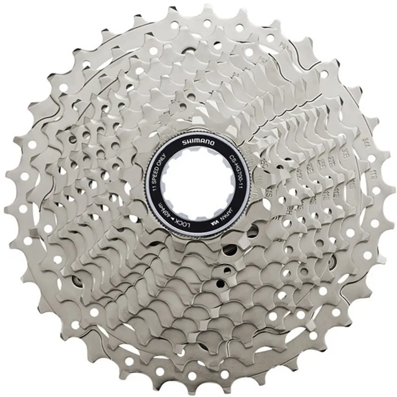 Shimano CASSETTE HG700 11 Spd 11- 34 Silver 