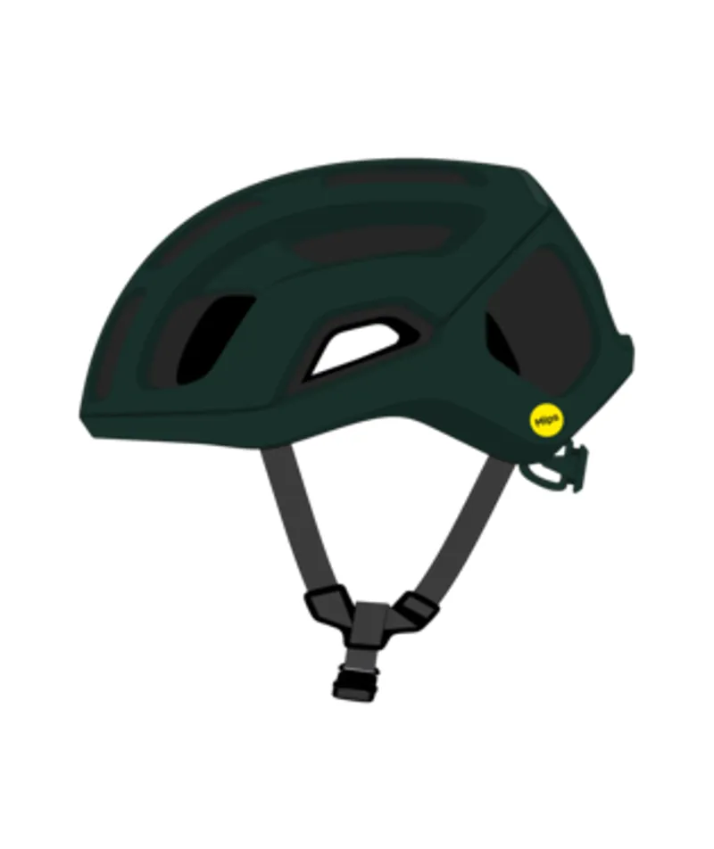 POC Ventral Air MIPS in Pargasite Green Matt