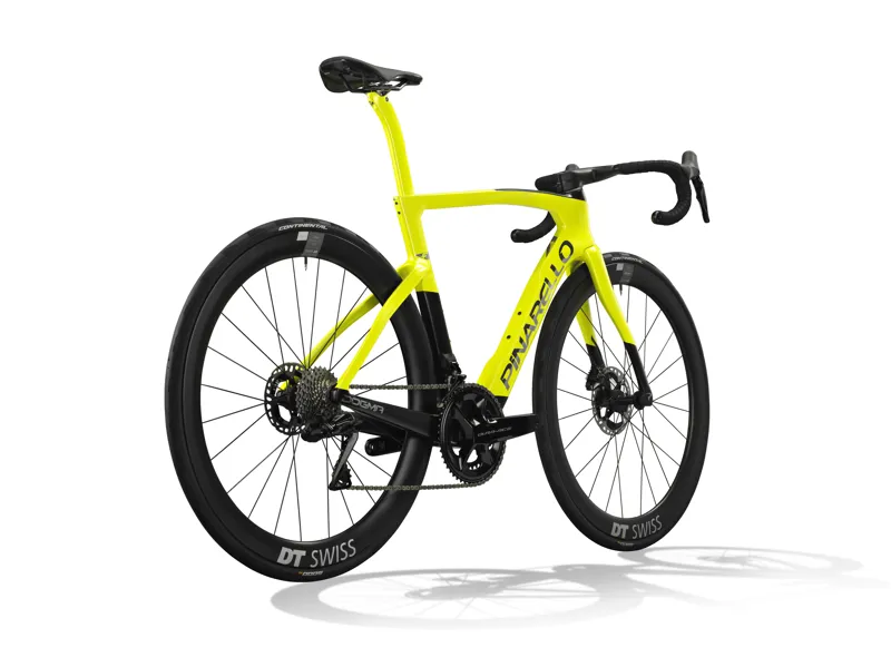 Pinarello Dogma F with Dura Ace and DT Swiss Wheels in Aurik yellow 53cm-1