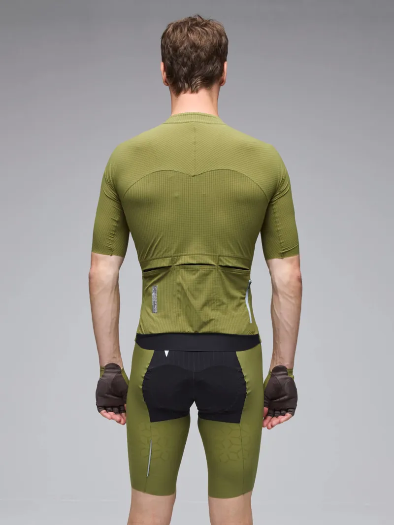 Q365 Dottore Pro Jersey in Drab Green-3