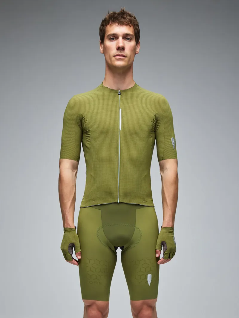 Q365 Dottore Pro Jersey in Drab Green-2