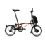 Brompton Electric C Line Explore Mid Bar in Flame Lacquer 6 speed