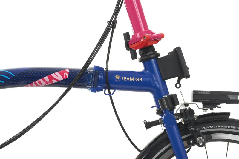 Brompton P Line Superlight Titanium Team GB 2024  Edition 12 Speed-3