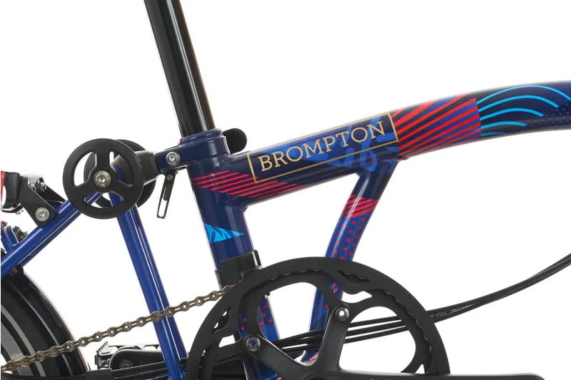 Brompton P Line Superlight Titanium Team GB 2024  Edition 12 Speed-5