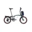 Brompton G Line Electric with Roller Rack in Forest Green 