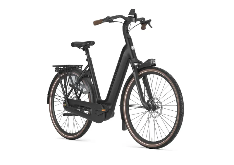 Gazelle Grenoble C8+ Low Step with Bosch Motor and 600wh Battery in matte black -1