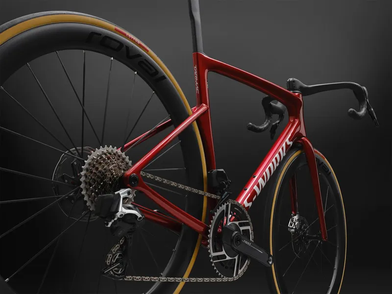 S-Works Tarmac SL9 - SRAM RED AXS Ruby White and Silver-5
