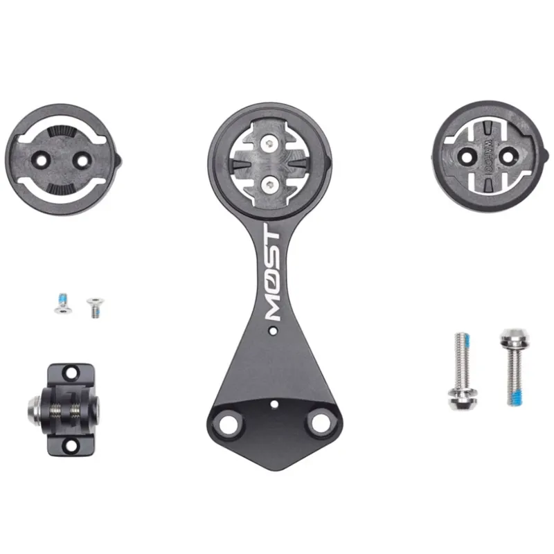 Most iTalon Ultra V2 Computer Mount for Wahoo Elemnt ACE and Garmin 1050