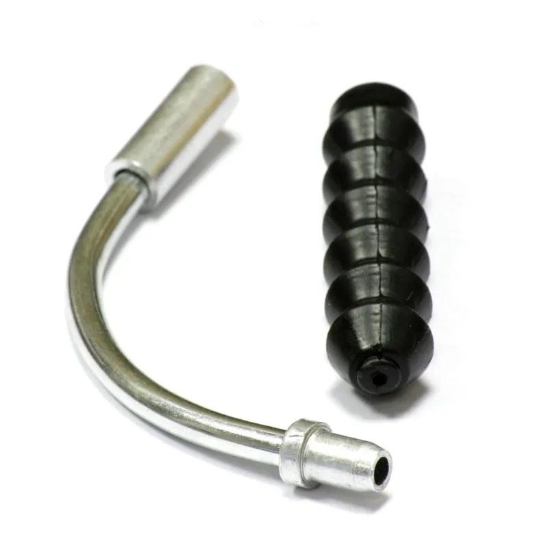 Jagwire Cable Linear Brake Pipe 90 Degree Silver