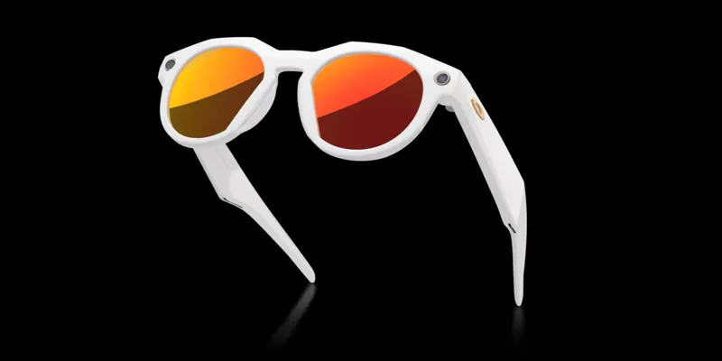 Oakley x Meta HSTN AI Sunglasses Warm Grey frame with Ruby Prizm lens-1