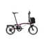 Brompton Electric P Line with SuperRoll+ - e-Motiq system - 4-speed in Amethyst Lacquer
