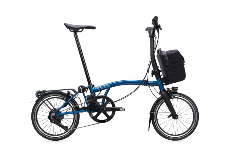 Brompton Electric P Line with SuperRoll+ - e-Motiq system - 4-speed in Pacific Lacquer