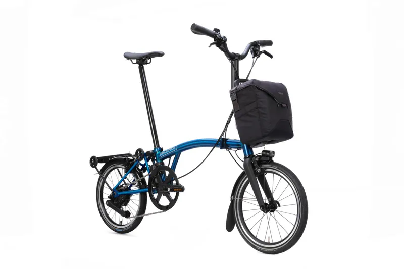 Brompton Electric P Line with SuperRoll+ - e-Motiq system - 4-speed in Pacific Lacquer-1