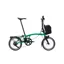 Brompton Electric P Line with SuperRoll+ - e-Motiq system - 4-speed  in palm green