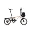 Brompton Electric P Line with SuperRoll+ - e-Motiq system - 4-speed in Dune Sand