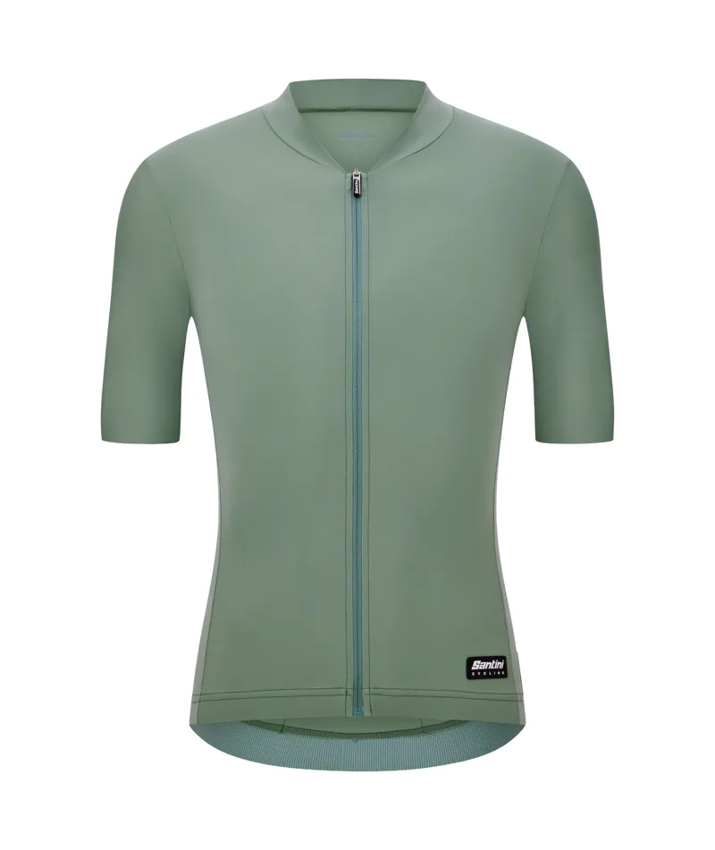 Santini  Ready To Ride  Short-Sleeve Jersey Unisex in Sage Green