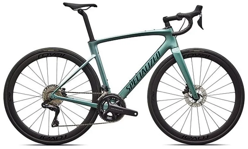 Specialized Roubaix SL8 Expert - Shimano Ultegra Di2 Fjord/White /Emerald