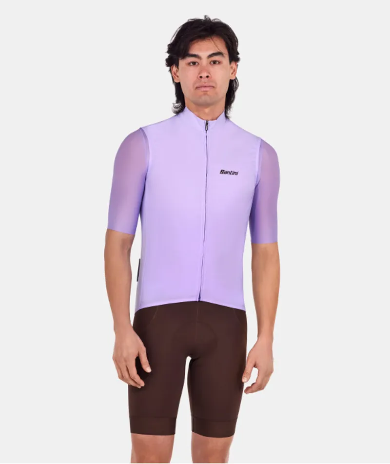 SANTINI RTR WINDVEST IN LILAC