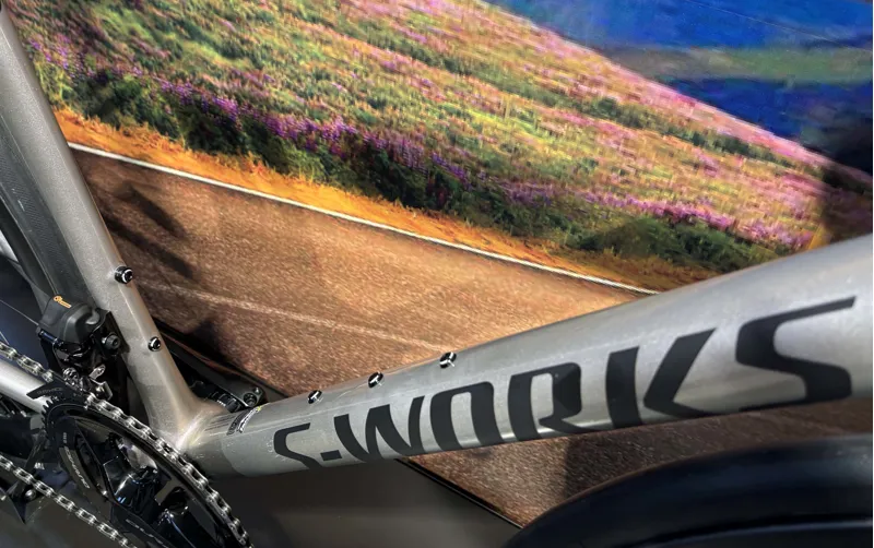 Specialized S-Works Tarmac SL8 Custom Build in  Viavi Red Gold Over Silver/ Obsidian 56cm-2