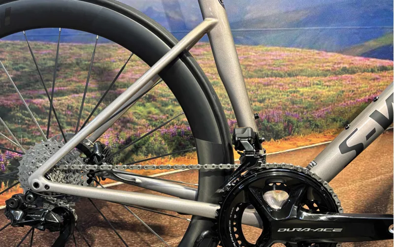 Specialized S-Works Tarmac SL8 Custom Build in  Viavi Red Gold Over Silver/ Obsidian 56cm-1