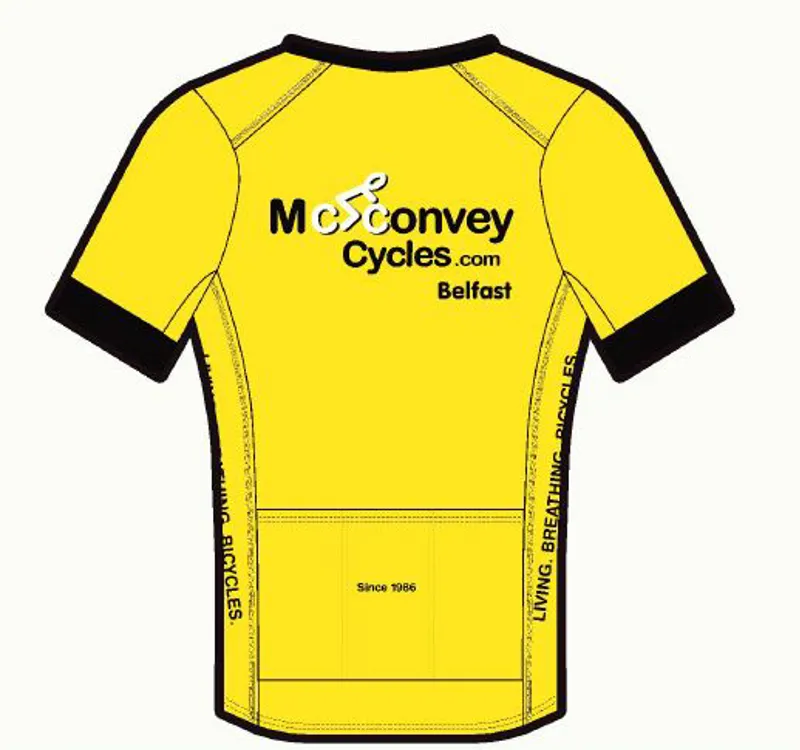McConvey Cycles SS Jersey Yellow Small-1