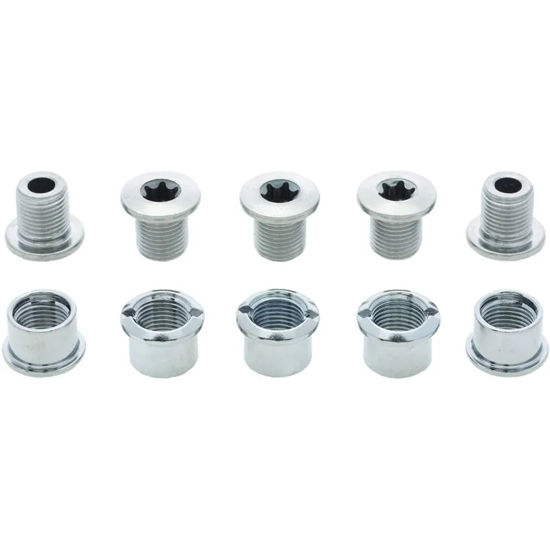 9809 Shimano FC-4500 Chainring Nuts and Bolts Set 5-Pack