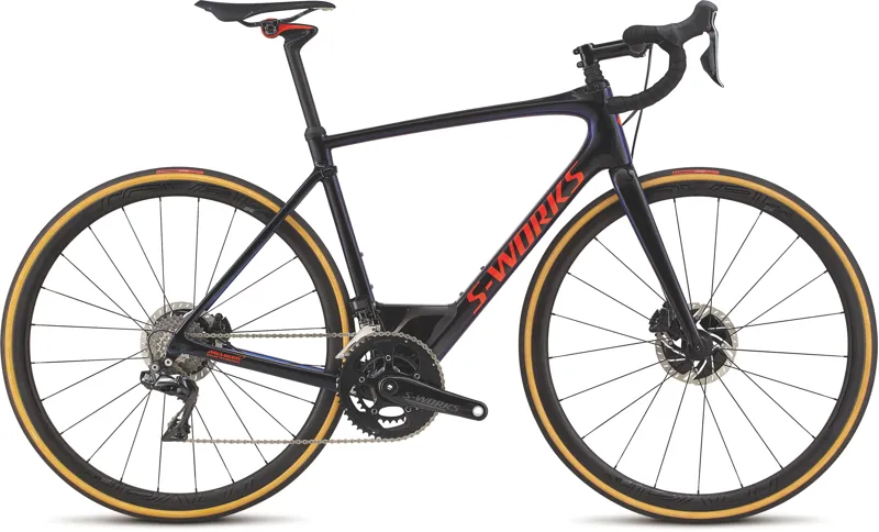 2018 S-Works Roubaix Dura-Ace Di2 Tarmac Black/Chameleon/Rocket Red