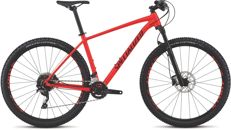 specialized rockhopper black and red