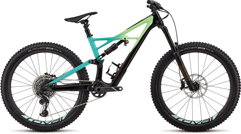 2018 Specialized Enduro Pro 650B Gloss Black/Cali Fade/Charcoal
