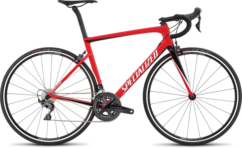 2018 Specialized Tarmac Expert Carbon Mens Road Bike in Red