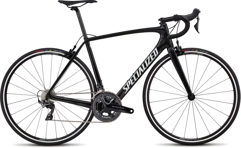 2018 Specialized Mens Tarmac SL5 Expert Cosmic Black/White/Clean