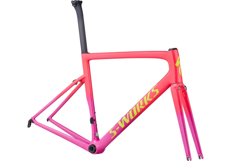 2019 Specialized S-Works Tarmac Carbon Frameset in Pink