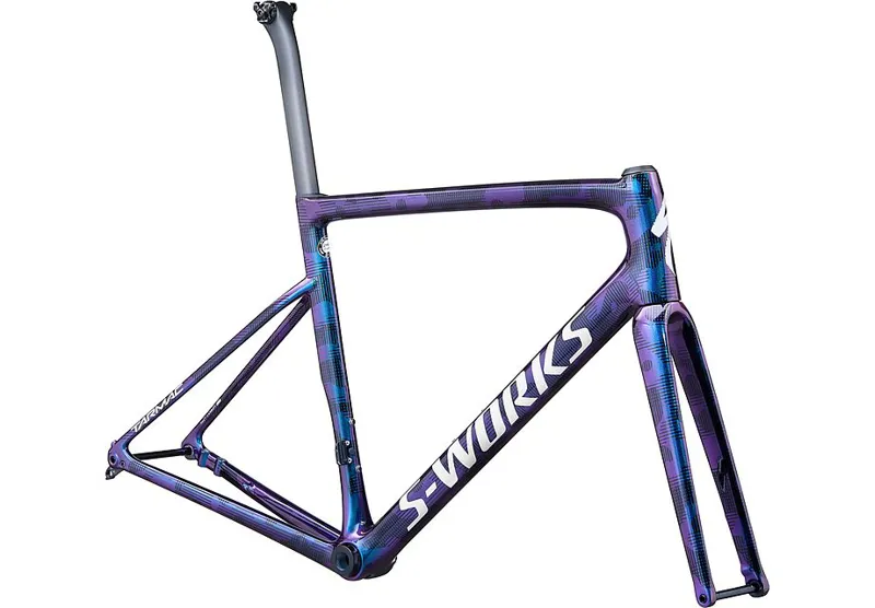 2020 Specialized S-Works Tarmac Disc Carbon Road Race Frameset in Blue