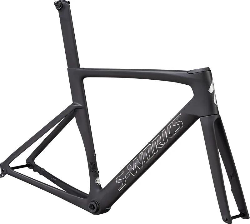 2019 S-Works Venge Frameset Satin Black/Silver Holo/Clean