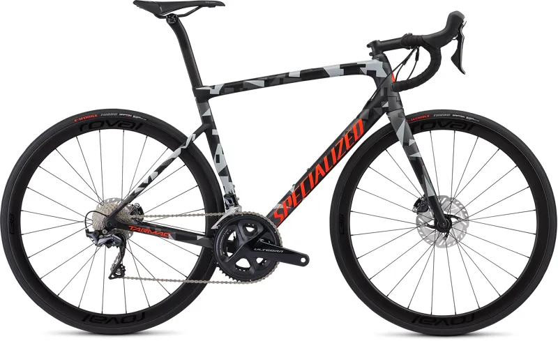 2019 Specialized Tarmac Disc Expert Carbon Mens Road bike in Grey