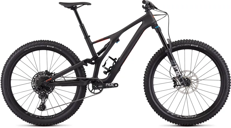 2019 Specialized Stumpjumper Comp Carbon 27.5 Mountain Bike in Black