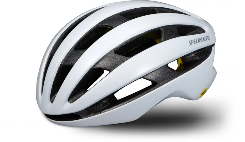white mips helmet