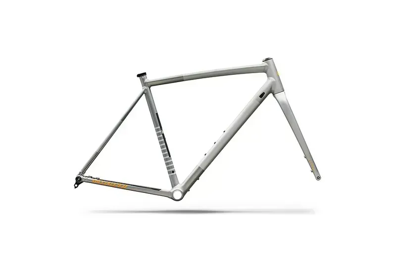 Specialized Crux DSW Frameset in Shadow Silver/Calinia Sunshine