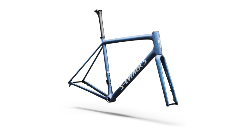Specialized S-Works Aethos 2 Road Bike Frameset in Satin Black Ink Wash-1
