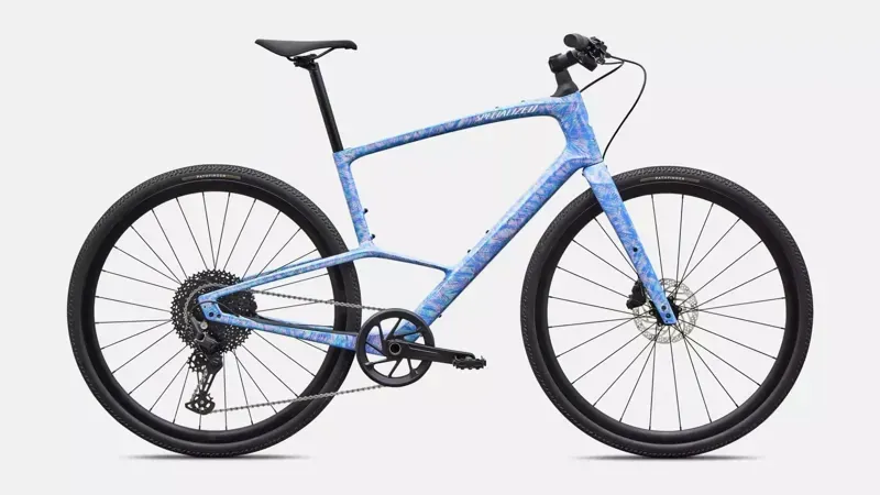 Specialized Sirrus X 5.0 Fitness Bike in Gloss Dry Brushed Sky Blue