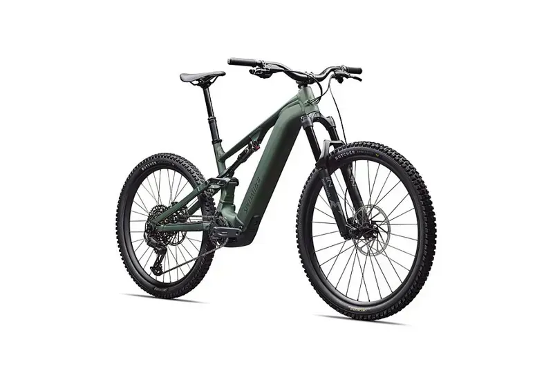 Specialized Turbo Levo 4 Alloy E-MTB in Satin Cypress Metallic/Dark Moss Green-3